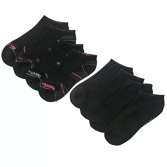 Reebok Ladies Cushion Low Cut Socks (8 Pack) Size 4-10 - Picture 1 of 2
